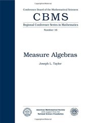 book Measure Algebras