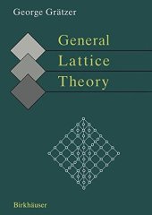 book General Lattice Theory