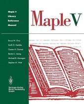 book Maple V Library Reference Manual