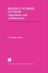 book Residue Number Systems: Algorithms and Architectures