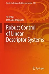 book Robust Control of Linear Descriptor Systems