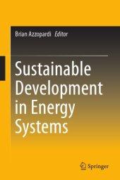 book Sustainable development in energy systems