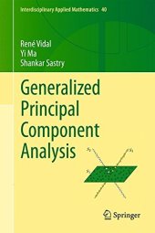 book Generalized Principal Component Analysis