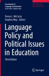 book Language Policy and Political Issues in Education