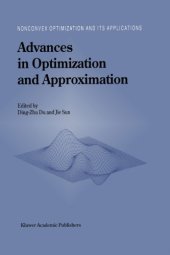 book Advances in Optimization and Approximation