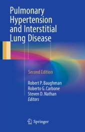 book Pulmonary Hypertension and Interstitial Lung Disease