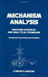 book Mechanism Analysis: Simplified and Graphical Techniques, Second Edition