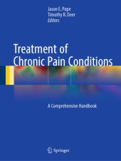 book Treatment of chronic pain conditions : a comprehensive handbook