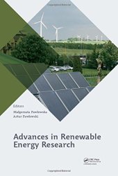 book Advances in Renewable Energy Research