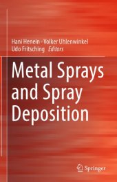 book Metal sprays and spray deposition