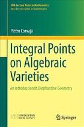 book Integral points on algebraic varieties. An introduction to Diophantine geometry