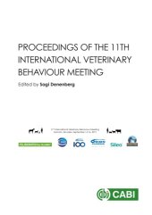 book Proceedings of the 11th International Veterinary Behaviour Meeting : 14th-16th September 2017, Samorin, Slovakia