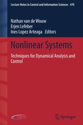 book Nonlinear Systems: Techniques for Dynamical Analysis and Control