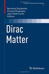 book Dirac Matter