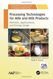 book Processing Technologies for Milk and Milk Products: Methods, Applications, and Energy Usage