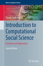 book Introduction to Computational Social Science : Principles and Applications