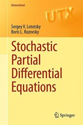 book Stochastic Partial Differential Equations