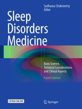 book Sleep Disorders Medicine : Basic Science, Technical Considerations and Clinical Aspects