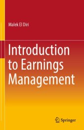 book Introduction to earnings management