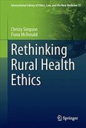 book Rethinking rural health ethics