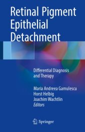 book Retinal pigment epithelial detachment : differential diagnosis and therapy