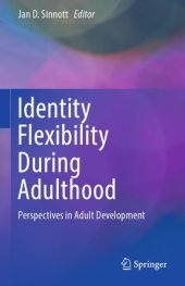 book Identity flexibility during adulthood : perspectives in adult development