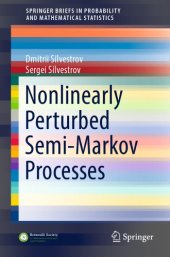 book Nonlinearly perturbed semi-Markov processes