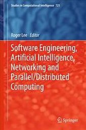 book Software engineering, artificial intelligence, networking and parallel/distributed computing