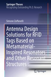 book Antenna design solutions for RFID tags based on metamaterial-inspired resonators and other resonant structures