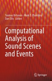 book Computational analysis of sound scenes and events