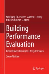 book Building Performance Evaluation : From Delivery Process to Life Cycle Phases