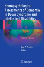 book Neuropsychological assessments of dementia in down syndrome and intellectual disabilities