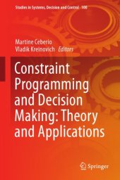 book Constraint Programming and Decision Making