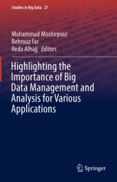 book Highlighting the importance of big data management and analysis for various applications