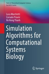 book Simulation algorithms for computational systems biology