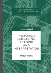 book Rhetoric’s Questions, Reading and Interpretation