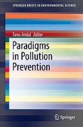 book Paradigms in pollution prevention