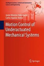 book Motion control of underactuated mechanical systems