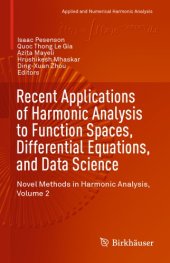 book Novel methods in harmonic analysis