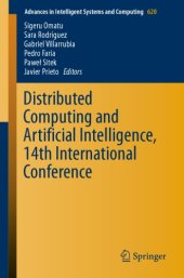 book Distributed Computing and Artificial Intelligence, 14th International Conference