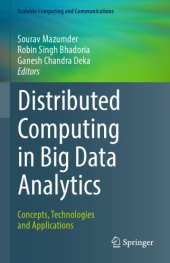 book Distributed Computing in Big Data Analytics : Concepts, Technologies and Applications