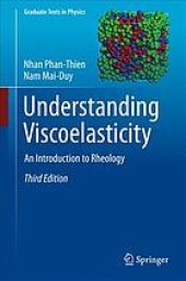 book Understanding viscoelasticity : an introduction to rheology