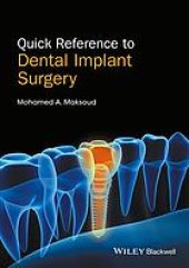 book Quick reference to dental implant surgery