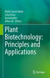 book Plant Biotechnology: Principles and Applications