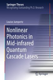 book Nonlinear photonics in mid-infrared quantum cascade lasers