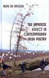 book The Japanese effect in contemporary Irish poetry