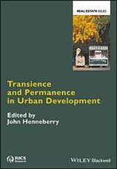 book Transience and permanence in urban development