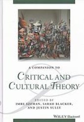 book A Companion to Critical and Cultural Theory