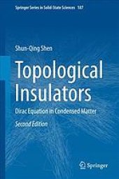 book Topological insulators : Dirac equation in condensed matter