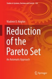 book Reduction of the Pareto set : an axiomatic approach